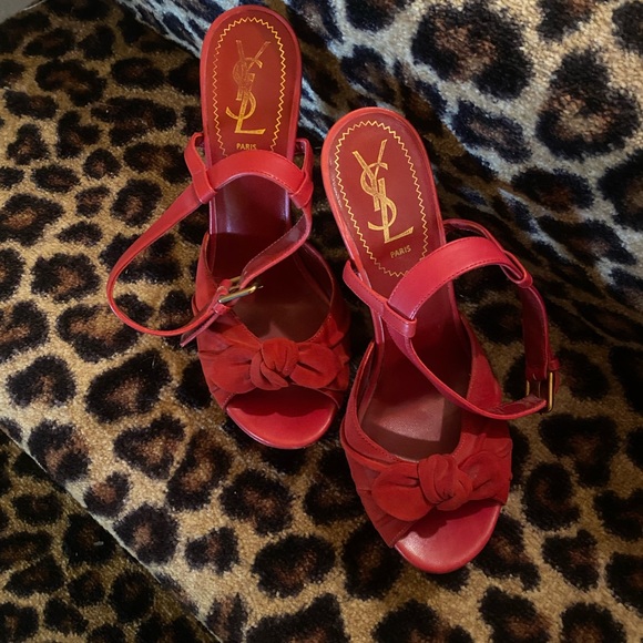 Yeves Saint Laurent Stiletto Heels - Picture 6 of 6